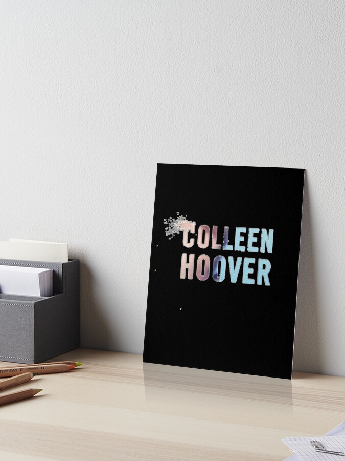 Colleen Hoover scrapbook letters Poster for Sale by PieceOfA