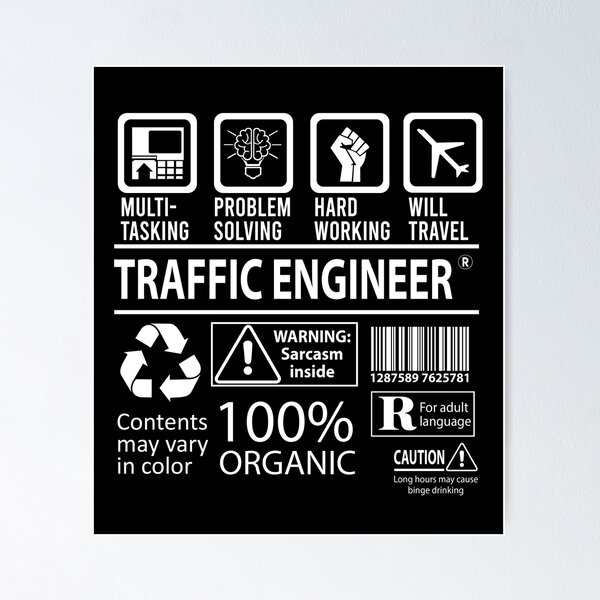 Item preview, Traffic Engineer T Shirt - MultiTasking Certified Job Gift Item Tee designed and sold by sabinacsnm.