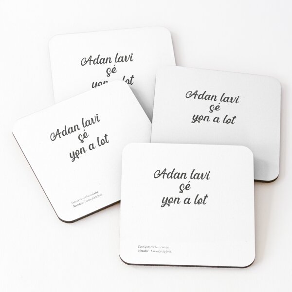 Item preview, Adan lavi sé yon a lot designed and sold by Madadesign.