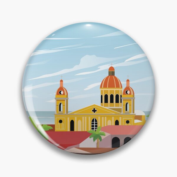 Item preview, Nicaragua Granada travel poster designed and sold by Arctic frame studio.