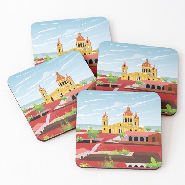 Item preview, Nicaragua Granada travel poster designed and sold by Arctic frame studio.