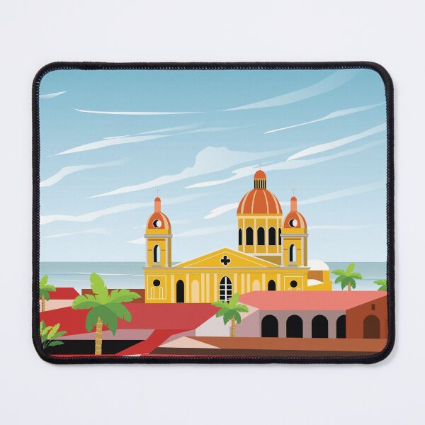 Item preview, Nicaragua Granada travel poster designed and sold by Arctic frame studio.