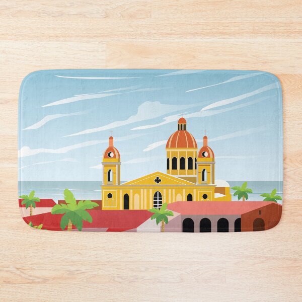 Item preview, Nicaragua Granada travel poster designed and sold by Arctic frame studio.
