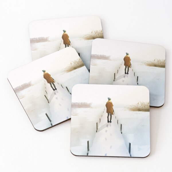 Item preview, Norway travel poster winter designed and sold by Arctic frame studio.