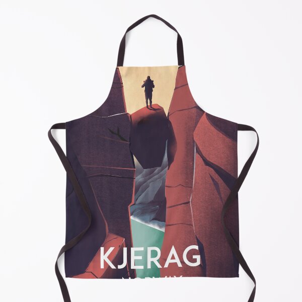 Item preview, Kjerag mountain Norway poster designed and sold by Arctic frame studio.