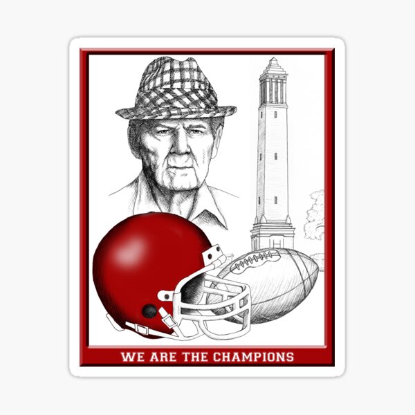 "We are the Champions" Sticker for Sale by Shaney442 | Redbubble