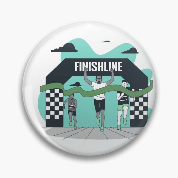 Item preview, Finishline classic,funny finishline designed and sold by aydidi.
