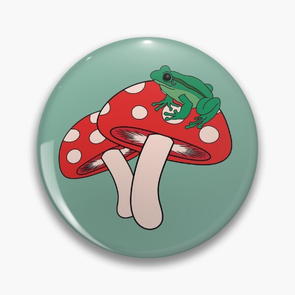 Item preview, Frog on a toadstool  designed and sold by cauldronbubbles.