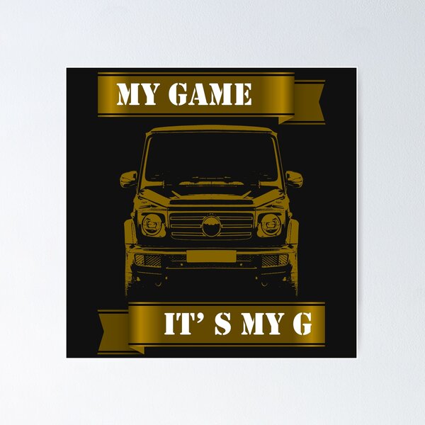 G class - gold - white off road Poster by marosi