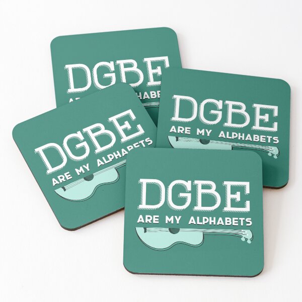 Item preview, Baritone ukulele alphabets DGBE designed and sold by DeliriousSteve.