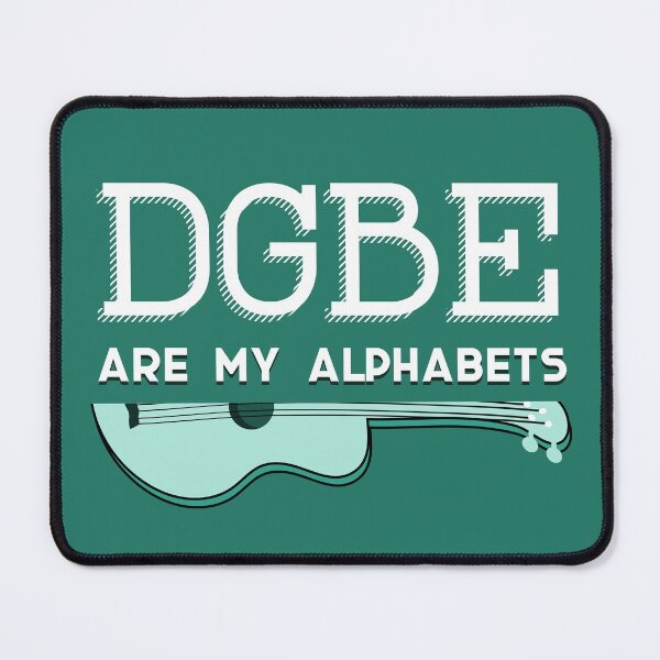 Item preview, Baritone ukulele alphabets DGBE designed and sold by DeliriousSteve.
