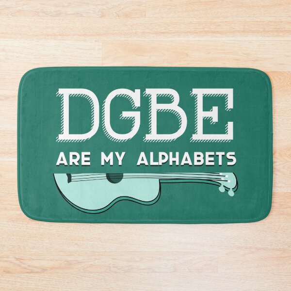 Item preview, Baritone ukulele alphabets DGBE designed and sold by DeliriousSteve.