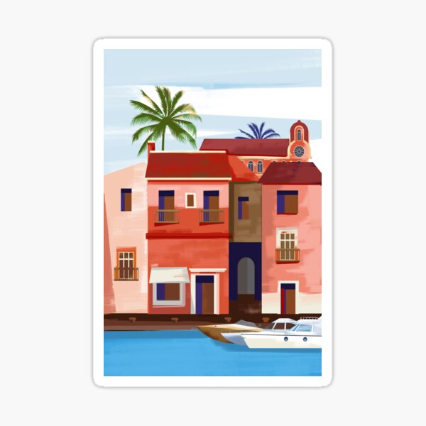 Item preview, Palermo italy travel poster designed and sold by Arctic frame studio.
