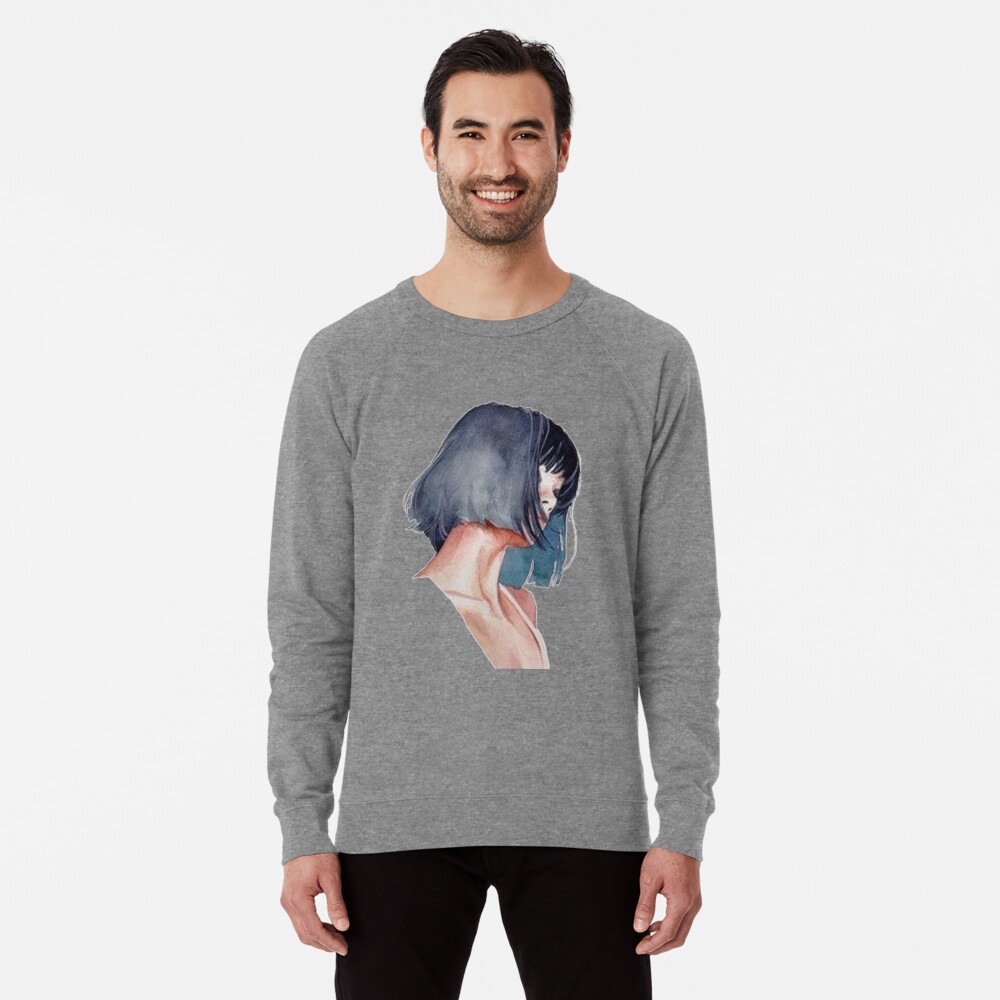 Pulp Fiction Aesthetic Short Hair Lightweight Sweatshirt By Ice