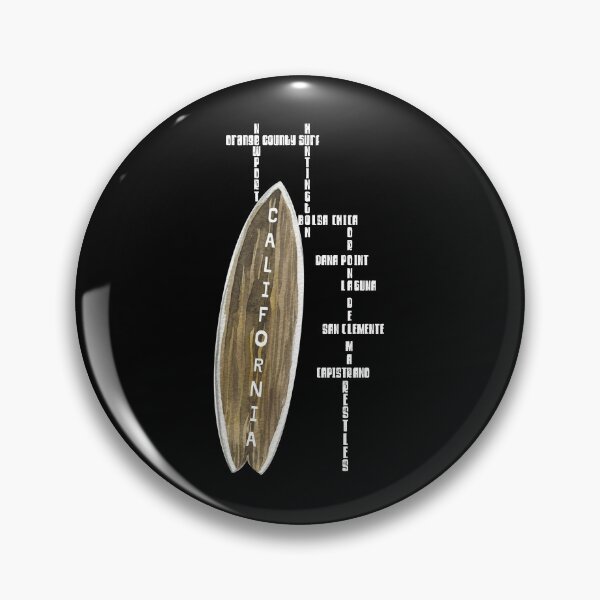 Item preview, Surf California, Orange County designed and sold by concettaellis.