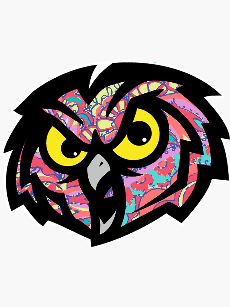 "Hooter Pulitzer" Sticker for Sale by emerdmann Redbubble