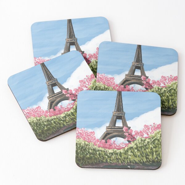 Item preview, Paris eiffel tower  travel poster designed and sold by Arctic frame studio.