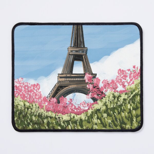 Item preview, Paris eiffel tower travel poster designed and sold by Arctic frame studio.