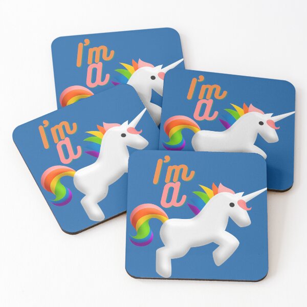 Item preview, I'm a unicorn  designed and sold by COLORFULEMOJI.