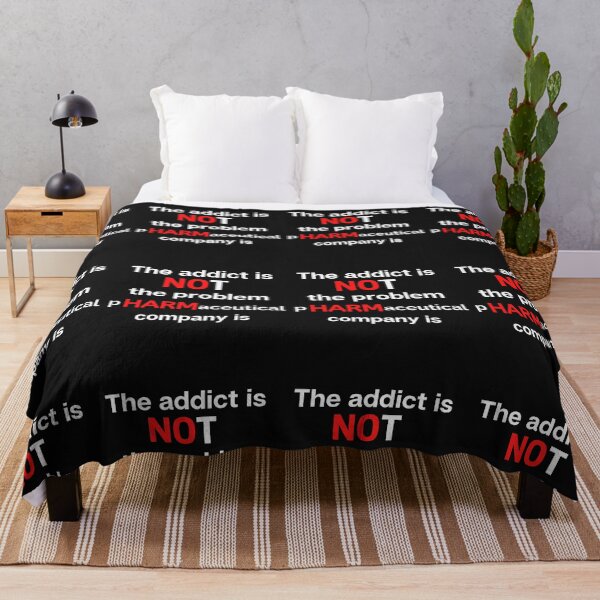 Item preview, The Addict is not the problem designed and sold by Tuesday Robbins.