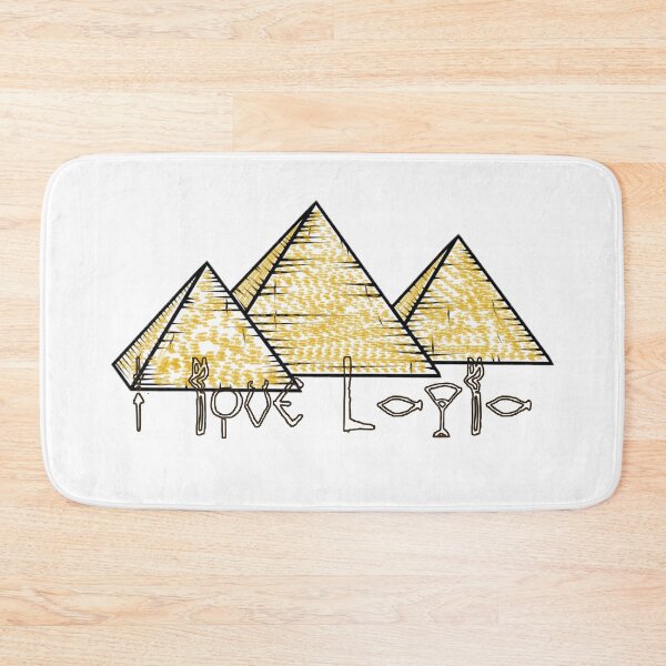 Item preview, " I Love Layla " In Hieroglyphics / Egyptian Hieroglyphics And Pyramids / Valentines Day New Year Birthday And Christmas Gift For Your Lover designed and sold by Man Of Pixels.