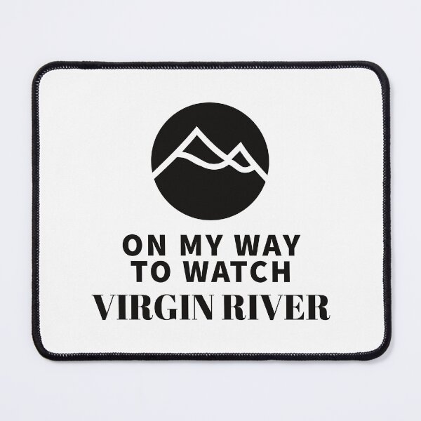 Item preview, "On My Way to Watch Vrgn Rvr" Show Inspired Merchandise (stickers, face masks, apparel, posters, etc.) designed and sold by JaidenBirdie.