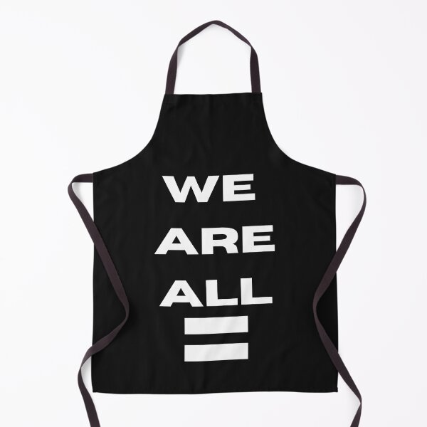 Item preview, We Are All Equal Equals Sign Monochrome designed and sold by DesignsofNote.