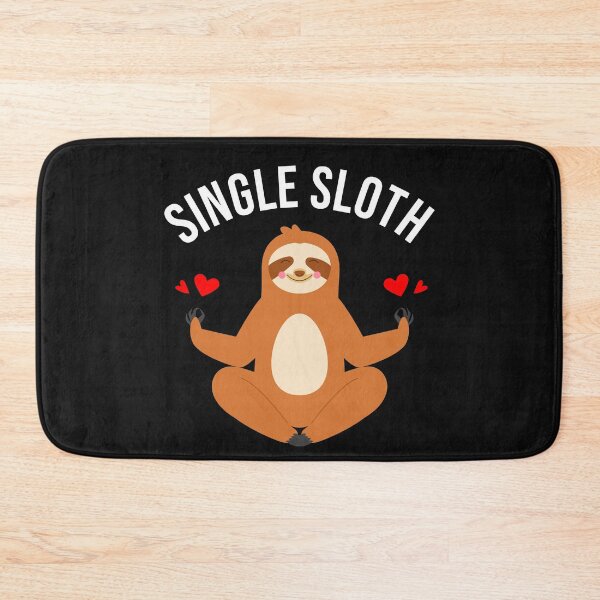 Item preview, Funny Single Sloth Cute Anti Valentine's Day Sloth Lover designed and sold by FTAPS.