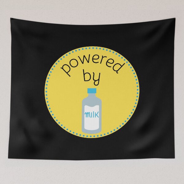 Item preview, Powered By Milk designed and sold by NotablyDesigned.