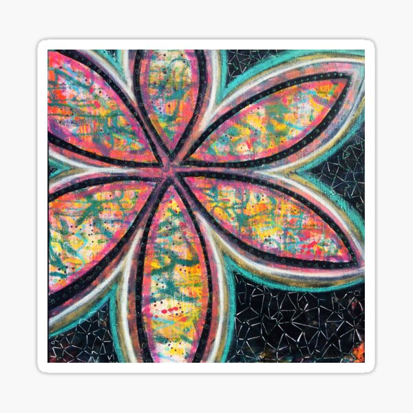 Starstruck Bloom - an activated Inner Power Painting Sticker