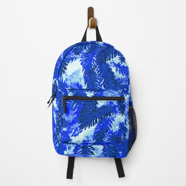 Item preview, Floral Winter Motifs with Branches of the  Ornamental Dark Blue Spruce Tree designed and sold by IraNiva.