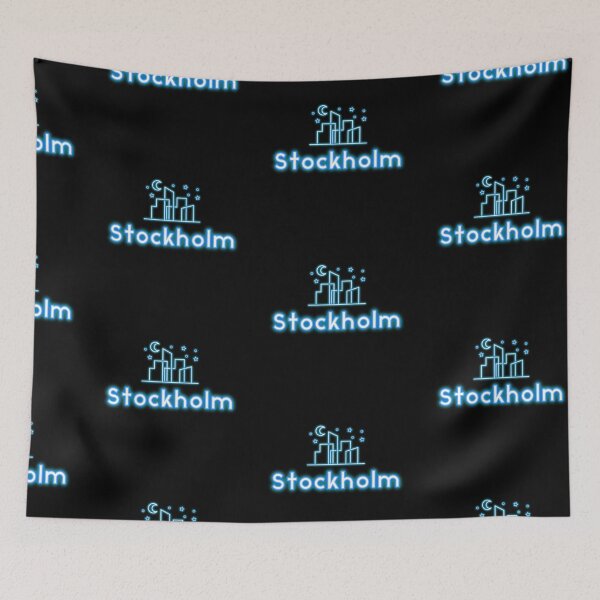 Item preview, stockholm sweden, stock holm citied in swedish  designed and sold by SuperiorPrints.