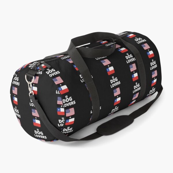 Item preview, us flag and texas flag dog lovers designed and sold by salahnewdesign.