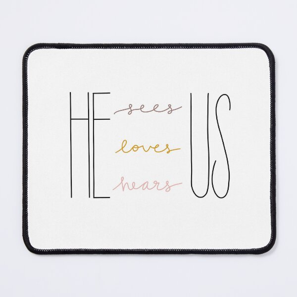 Item preview, He sees- loves- hears Us  designed and sold by southernclaydesigns.