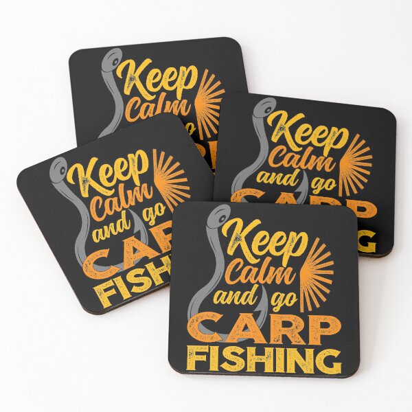 Artikelvorschau, Keep Calm And Go Carp Fishing Hook entworfen und verkauft von Designs By David.