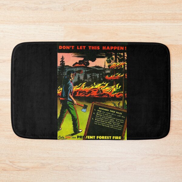 Item preview, PREVENT FORES FIRE  designed and sold by roleshop.