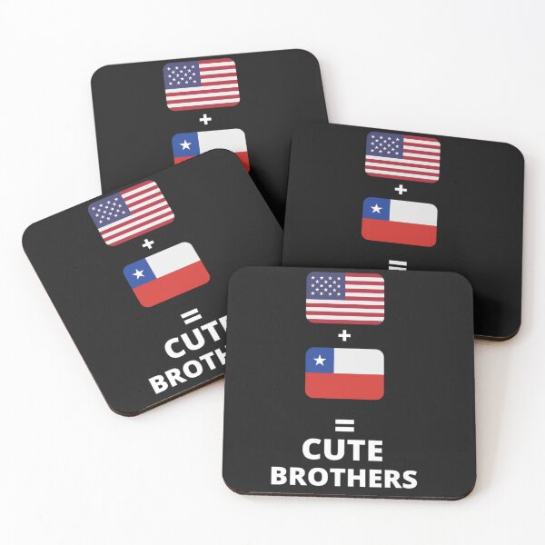 Item preview, us flag and texas flag cute brothers designed and sold by salahnewdesign.