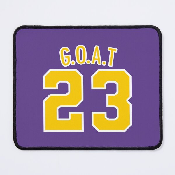 Item preview, 23 G.O.A.T- greatest of all time yellow designed and sold by LewisRichie.