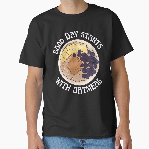 Item preview, Good day starts with oatmeal designed and sold by Liv Arnold.