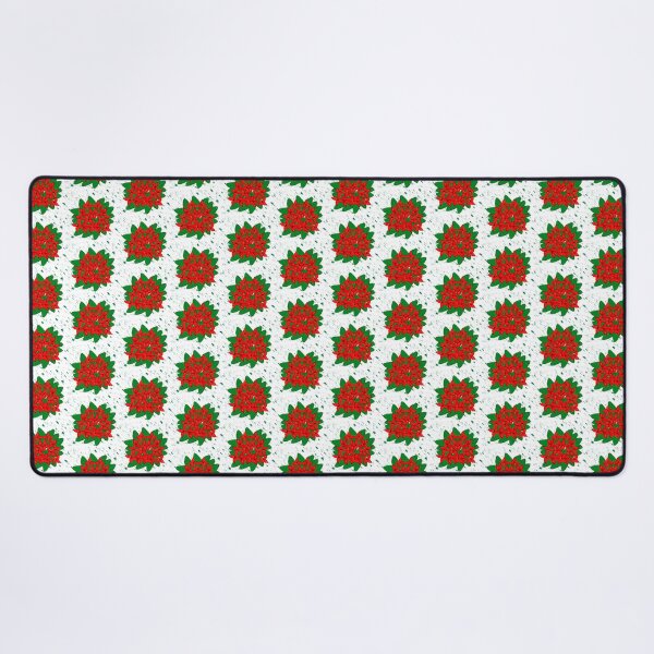 Item preview, Red flame of the woods flower pattern designed and sold by FamilyCurios.