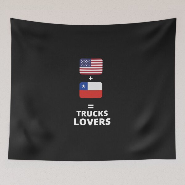 Item preview,  us flag and texas flag trucks lovers designed and sold by salahnewdesign.