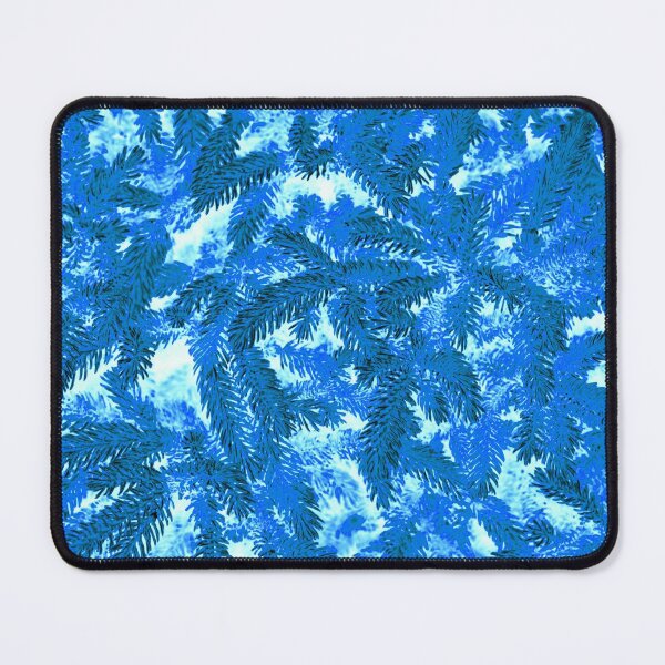 Item preview, Floral Winter Motifs with Branches of the  Ornamental Light Blue Spruce Tree designed and sold by IraNiva.