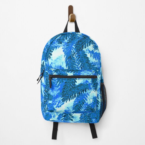 Item preview, Floral Winter Motifs with Branches of the  Ornamental Light Blue Spruce Tree designed and sold by IraNiva.