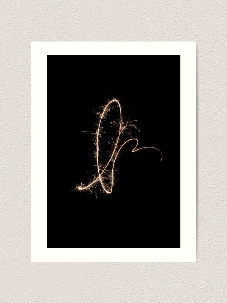 Love Sparkle LV Black and Gold Light Painting  Art Print for Sale by Ana  Almeida