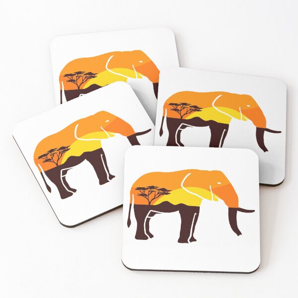 Item preview, Savana Elephant Semi Flat classic t-shirt  designed and sold by new-designstore.