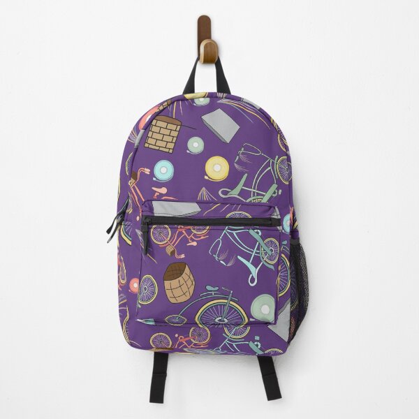 Item preview, Vintage Bicycle Pattern (Purple) designed and sold by StacyAnnDesigns.