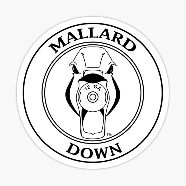 Artikel-Vorschau von Stockente unten Logo, designt und verkauft von mallarddown.