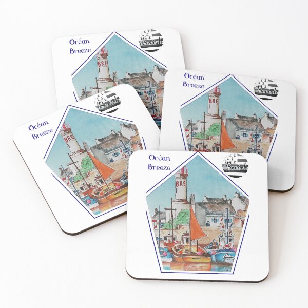 Item preview, An ocean breeze at the edge of a small Breton fishing port designed and sold by Yodanath.
