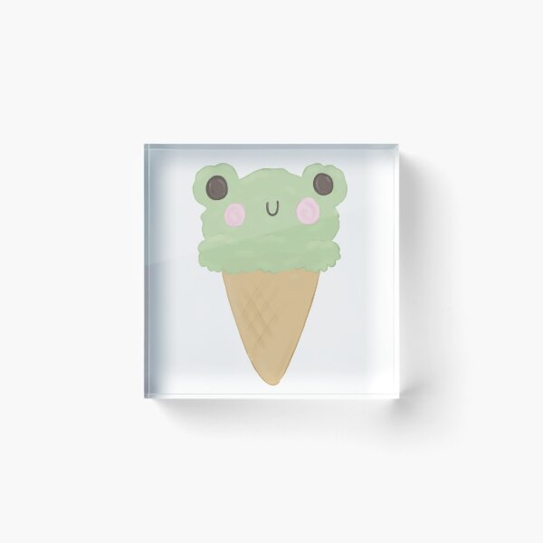 Item preview, froggy ice cream designed and sold by kellyyy.