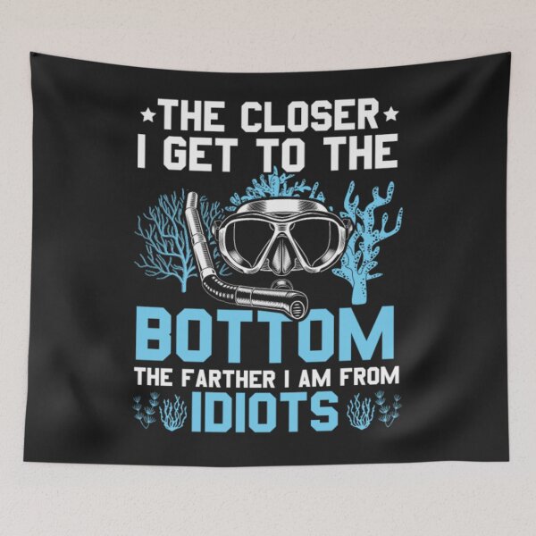 Item preview, Funny swim diver bottom designed and sold by StarcyWol.